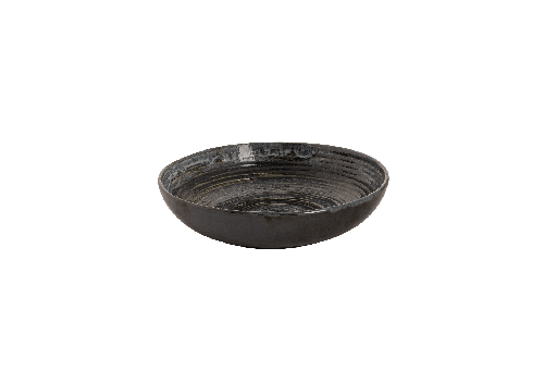 [W532407] Bord diep coupe Metallic 22 cm Zilver