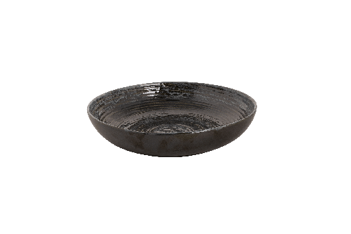 [W532408] Bord diep coupe Metallic 26 cm Zilver