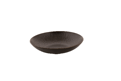 [W533010] Bord diep coupe Ruston 22 cm Bruin